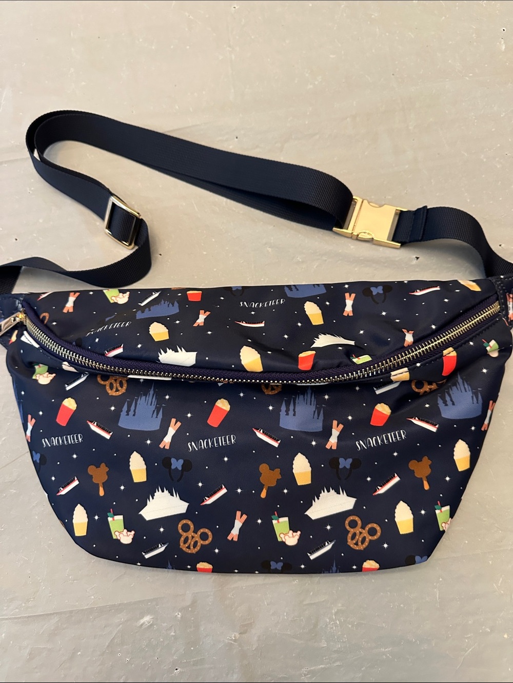 Disney Snack-Themed Crossbody Belt Bag